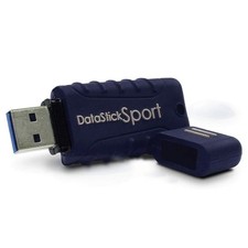 Water Resistant 64GB DataStick Sport by Centon, USB 3.2 Gen1 64 GB, Navy Blue