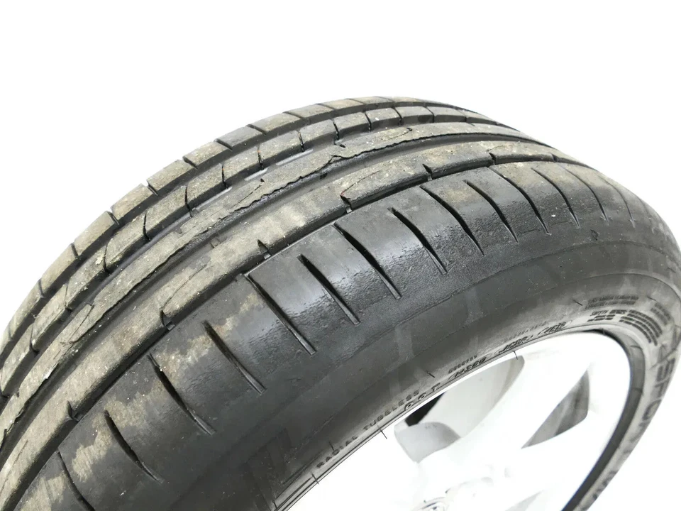 AUDI A6 4G Alufelge + Sommerreifen Dunlop 225/55 R17 4G0601025BK ca 5,5mm - Bild 2 von 4