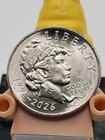 2026 P dime with die large crack under the bust Rare mint error Uncirculated!