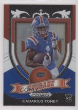 2021 Panini Prizm Draft Picks Crusade Red White & Blue Kadarius Toney #176 00em