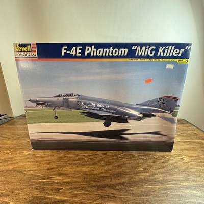 Revell Monogram F-4E Phantom ''MiG Killer'' 1/32 Kit #85-4668  1998 - New Open Box