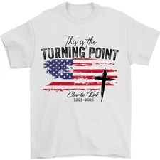 Charlie Kirk Shirt, This is The Turning Point Motivational Unisex T-Shirt