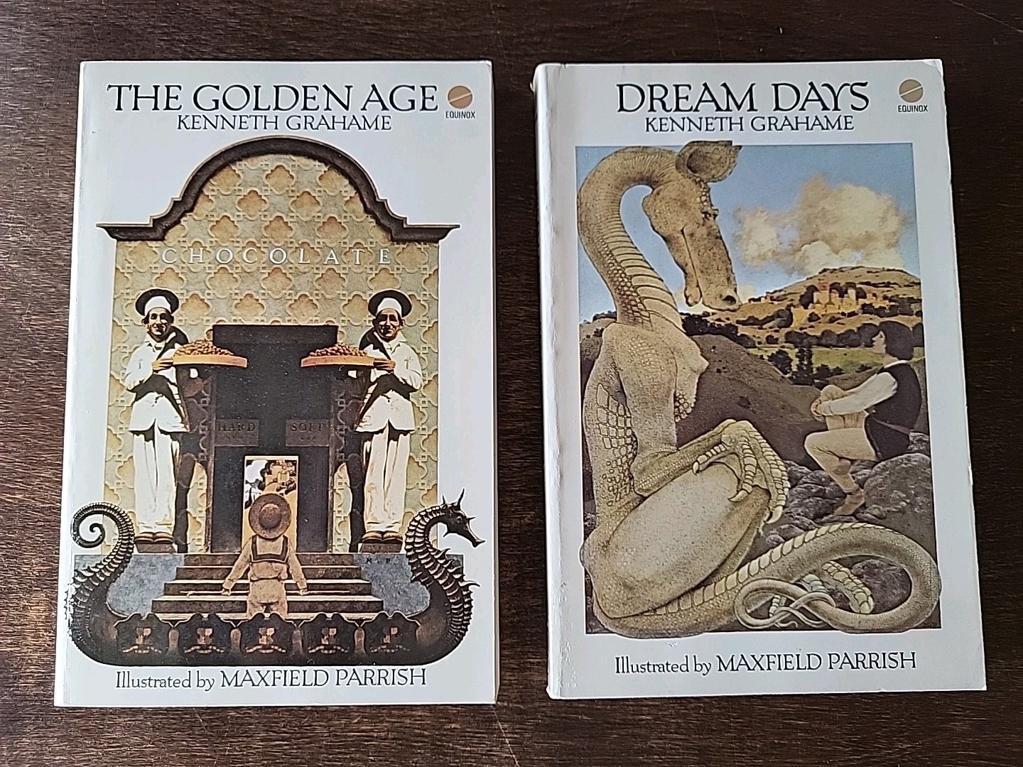 Matched Set 2 Books, Kenneth Grahame, Maxfield Parrish