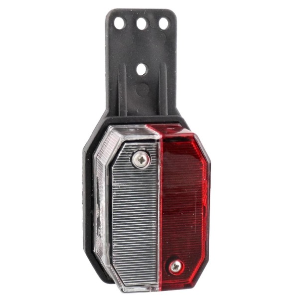 AspöCk Flexipoint Umrissleuchte Rot/Weiss Links Pkw AnhäNger Positionsleuchte-image