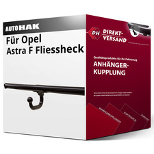 Anhängerkupplung starr für Opel Astra F Fliessheck 09.1991-02.1998 neu