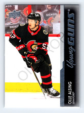 2021-22 Upper Deck Series 1 One Olle Alsing Young Guns Rookie RC #203