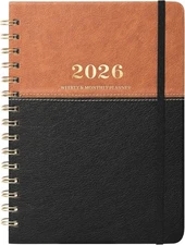 2026 Planner - 2026 Planner Weekly and Monthly from January to December 2026, Ca