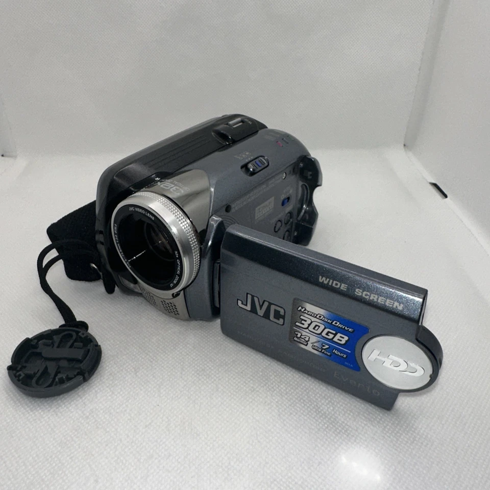 JVC GZ-MG36EK 30GB Digital Camcorder Tested Plus Charger Battery Case - Image 2 of 4
