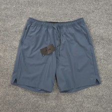 Bad Birdie Shorts Mens Medium Blue Active Performance Golf Gym Training NEW