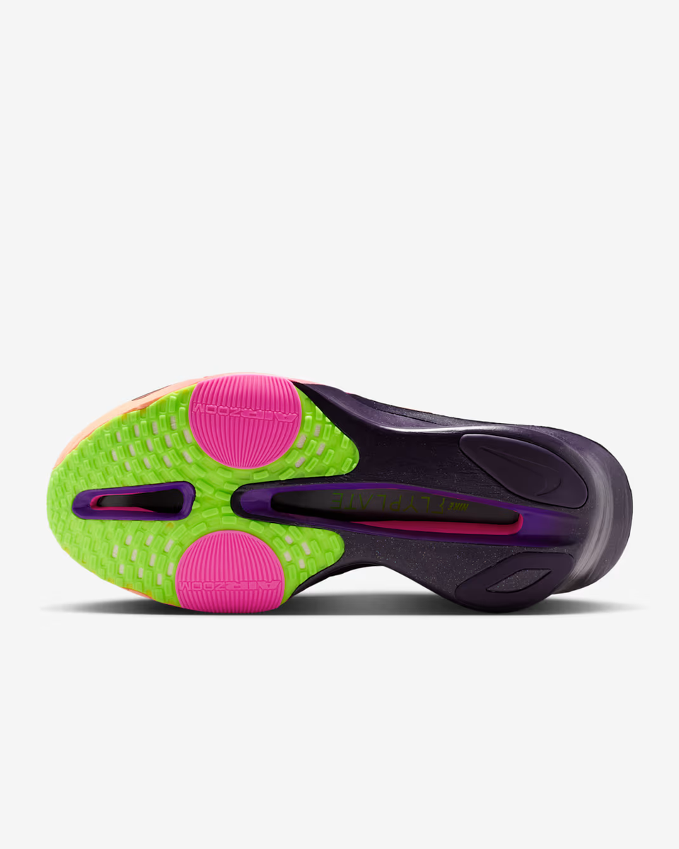 IO9573-800 Nike Alphafly 3 Road Racing Shoes Orange Pulse Purple