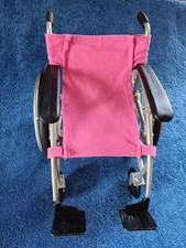 Our Generation 18" NO Doll Get Well Soon Pink Wheelchair Foldable Accessory Toy