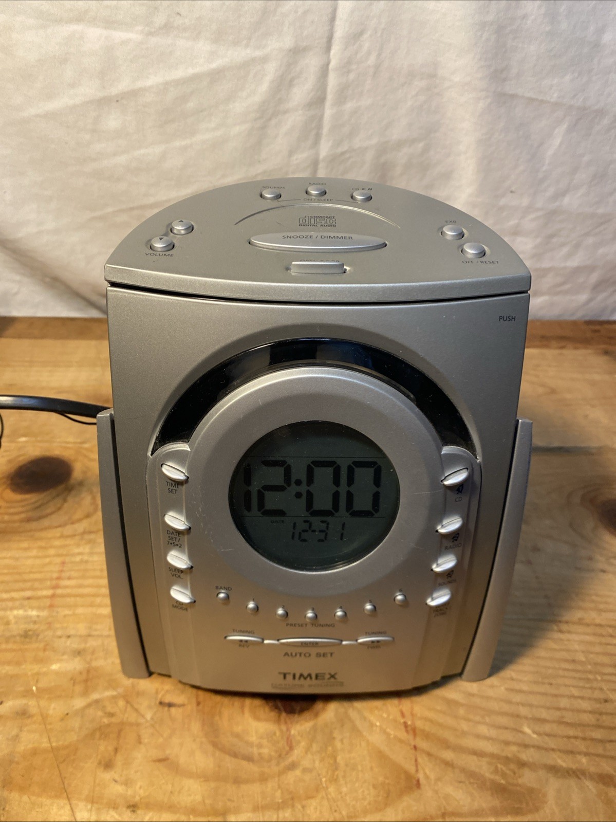 Timex Nature Sounds CD Clock Radio
