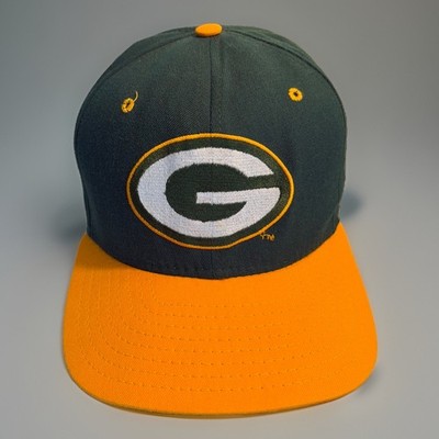 VTG Green Bay Packers NFL New Era Pro Design Snapback Hat Cap Embroidered USA