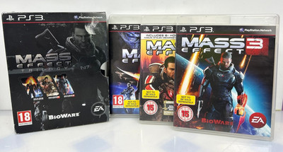 Mass Effect Trilogy für Sony PS3 Playstation 3 - 3 Spiele Sammlung