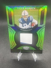 2025 Panini Certified - New Generation Jerseys Mirror Tyler Warren #NGJ-TWN Lime
