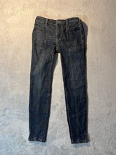 Anthropologie PILCRO The Skipper Seamed High Rise Cropped Legging Jeans Size 25