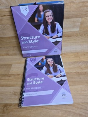 IEW Structure and Style for Students: Level C Lot 