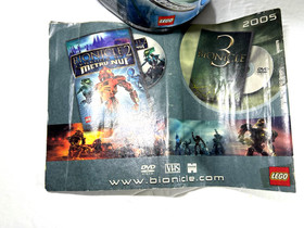 Lego Bionicle 8743 Boggarak with Canister Manual Missing Bricks