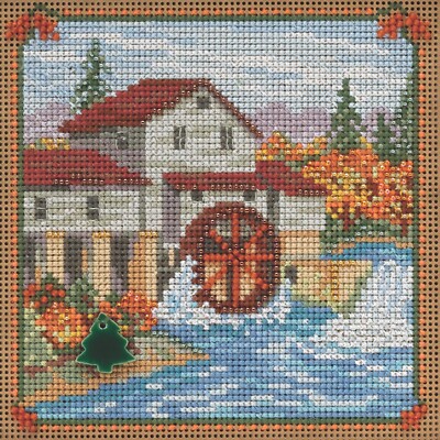 Country Mill Beaded Kit Mill Hill 2015 Buttons & Beads Autumn MH145205