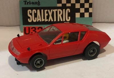 Scalextric C28 Renault Alpine A310 Red With Mirrors
