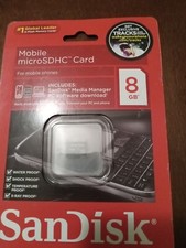 SanDisk Mobile micro SDHC 8 GB Card for Mobile Phones NWT Sealed