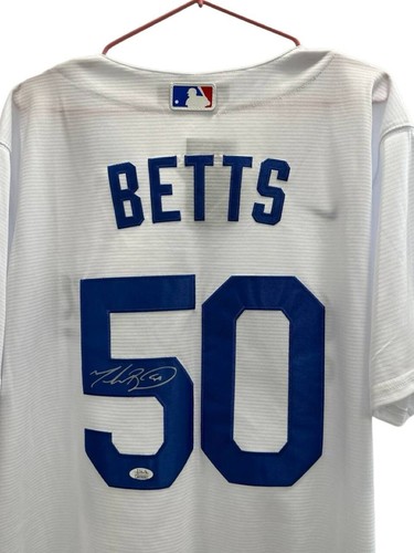 Mookie Betts MLB JERSEY SIGNED AUTOGRAPHED Los-Angeles Dodgers JSA COA - Picture 8 of 8