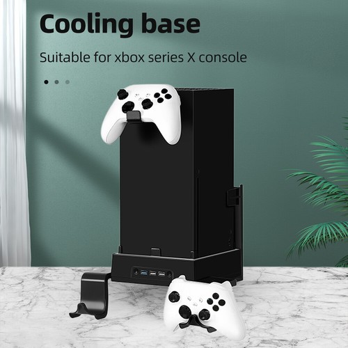 Ventilateur support de rangement mural 3 support d'interface USB support accessoires de bureau - Photo 3/10