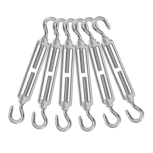 304 Edelstahl Spannschloss Drahtseil Seilspanner Spannschraube Spanner Haken Öse - Bild 17 von 54