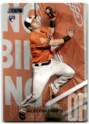 2018 STADIUM CLUB AUSTIN HAYS RC BALTIMORE ORIOLES #205