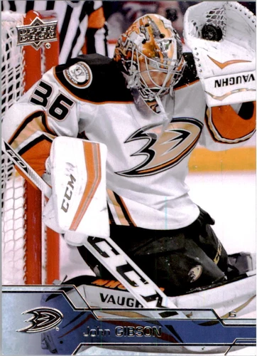 2016-17 Upper Deck Hockey #1 John Gibson