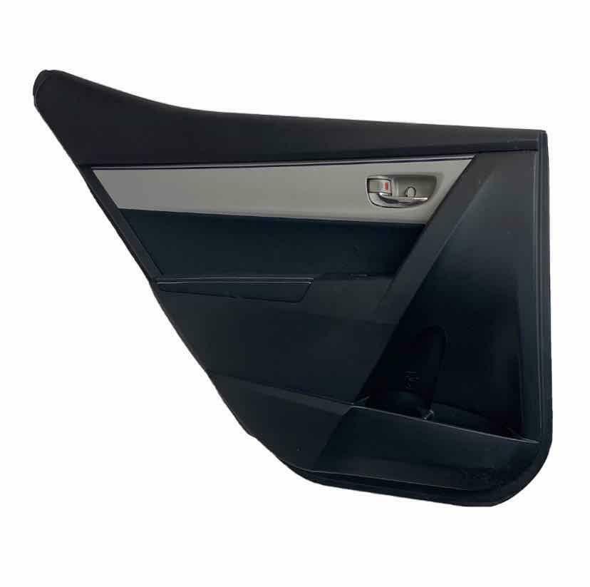 TOYOTA COROLLA DOOR PANEL TRIM 2014 2015 REAR LEFT SIDE BLACK OEM