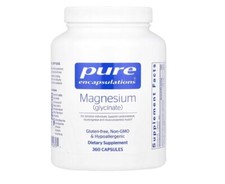Pure Encapsulations Magnesium Glycinate, 120 mg, 360 capsules