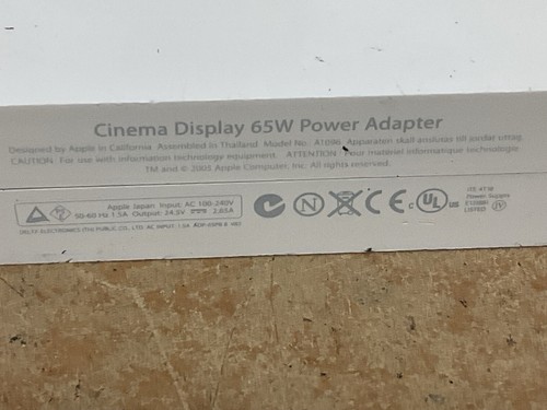 Adaptateur secteur Apple Cinema Display 65w - Photo 4/8