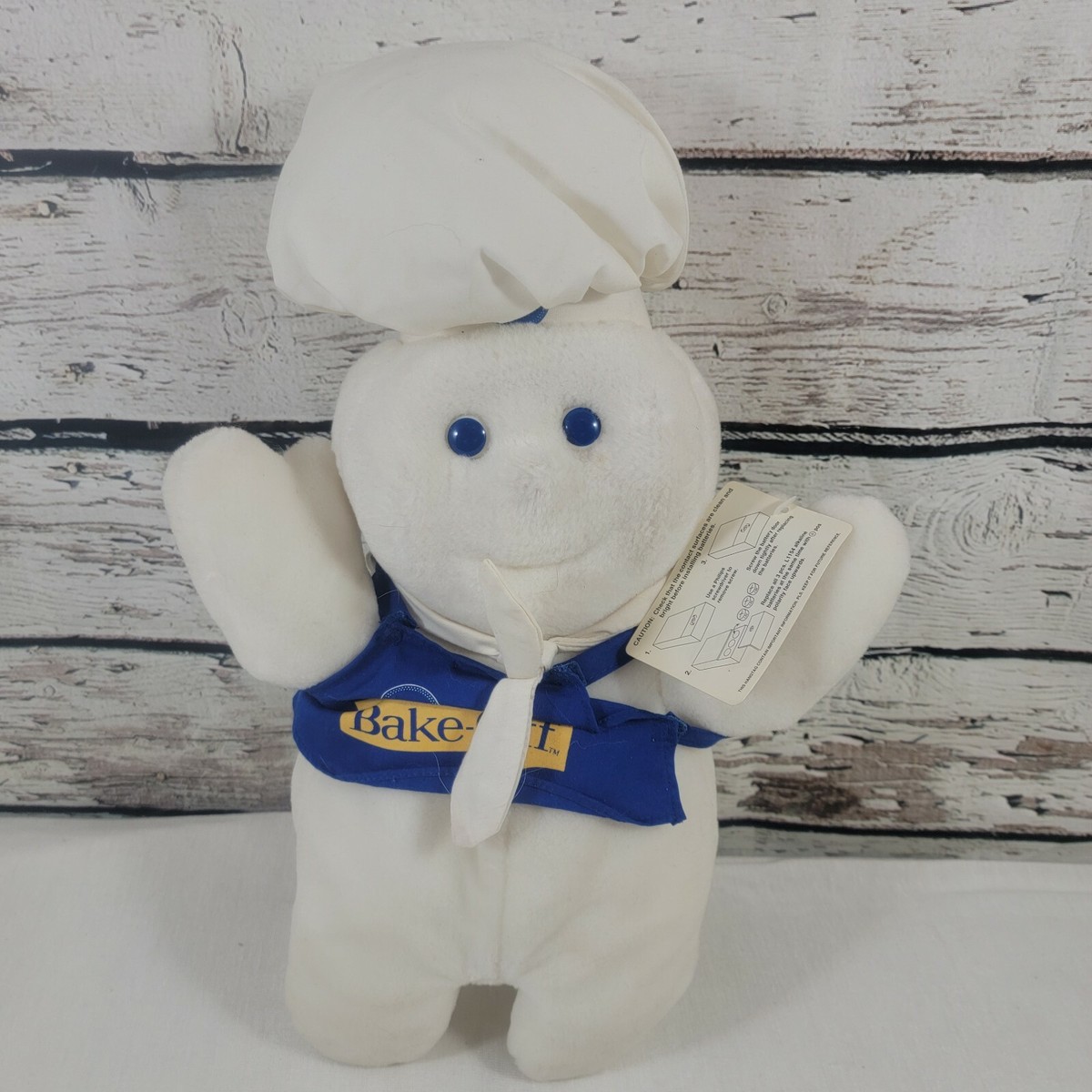 Pillsbury Doughboy Poppin'Fresh Plush 50th Anniversary Bake Off
