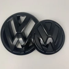 New Glossy Black Front and Rear Badge Emblem for 2012-15 Passat 561 853 600