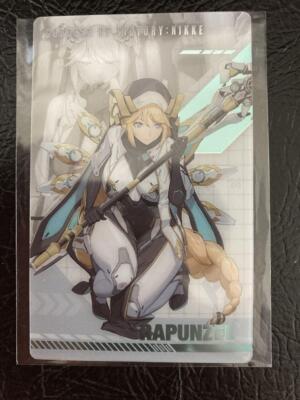 RAPUNZEL Goddess of Victory NIKKE Gun Girl Metal Card Collection