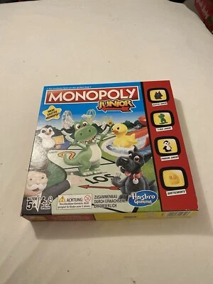 Brettspiel, Monopoly Junior, Komplett, Retro, Vintage, Neuwertig  - Bild 1 von 4