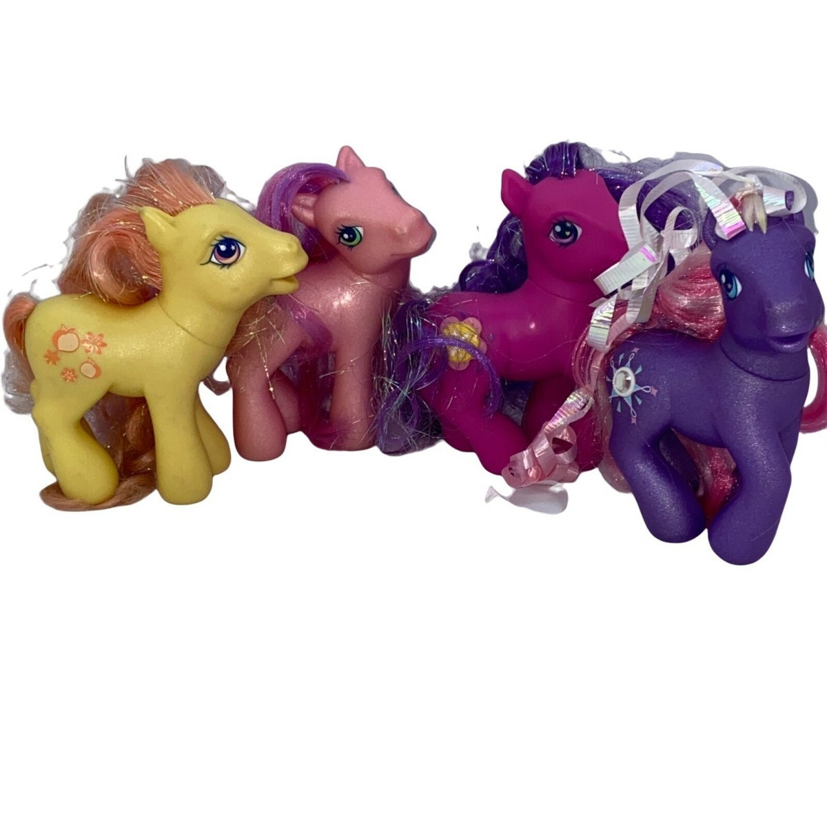 マイリトルポニー 4個セット G3 アメトイ My Little Pony Magnetic Foot My Little Pony G3 MLP Set of 4 Ponies | eBay