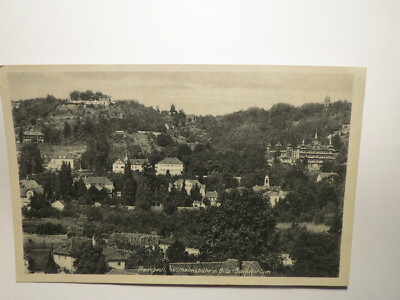 Radebeul - Wilhelmshöhe u. Bilz-Sanatorium - Karte / AK