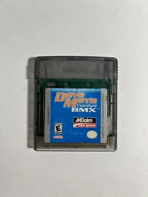 Dave Mirra Freestyle BMX (Nintendo Game Boy Color, GBC) Tested, Authentic M512