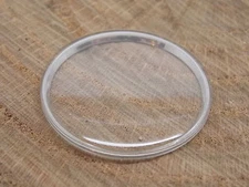 Mido Vintage 29mm Watch Crystal Silver Inner Bezel Ring New Old Stock Mens