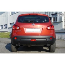 FOX Duplex Sportauspuff für Nissan Quashqai 2.0l rechts links je 1x115x85mm