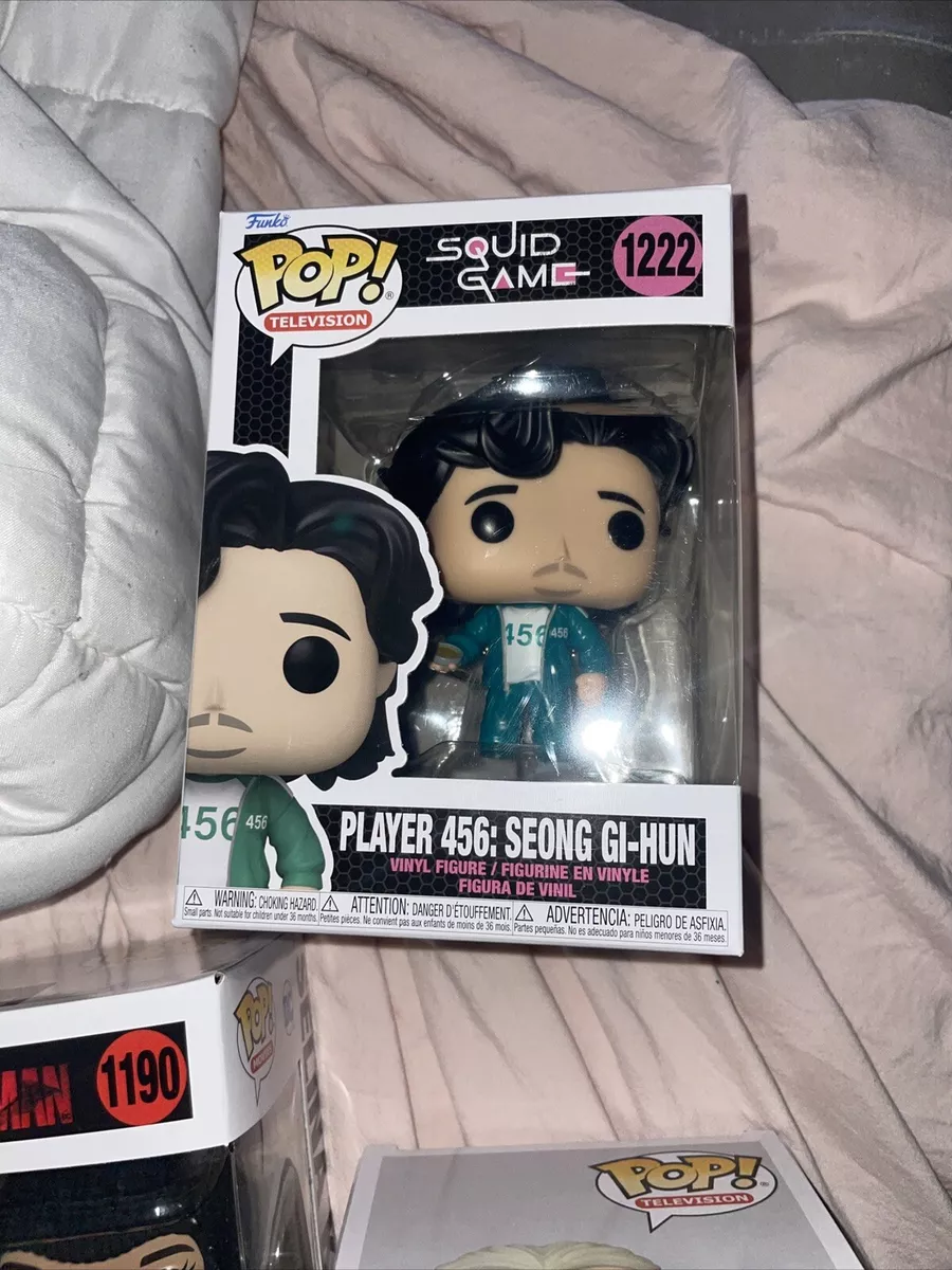  Funko POP TV: Squid Game- Player 456:Seong Gi-hun : Funko: Toys  & Games