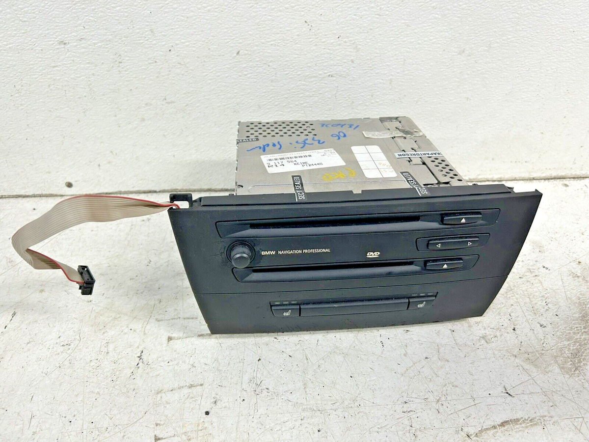 06 07 BMW 3-series GPS Am FM Radio DVD ROM Drive Reader Player OEM