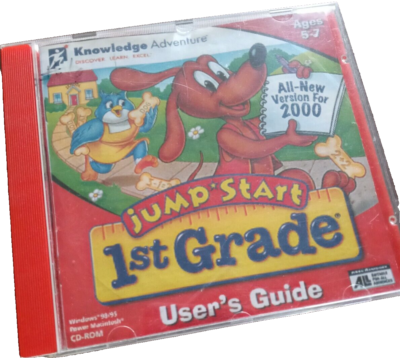 Jump Start 1st Grade Knowledge Adventure CD-ROM Homeschool