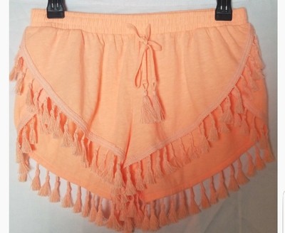 neon orange beach cover up