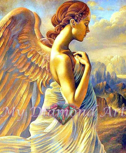5D DIY My Diamond Art (Angel) Diamond Painting Kit (NEW) | eBay