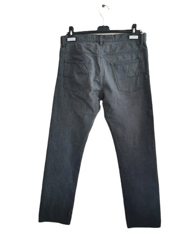 DIOR HOMME - Jean droit - Coton Gris - T. 30us soit 40fr - AUTHENTIQUE - Imagen 6 de 14