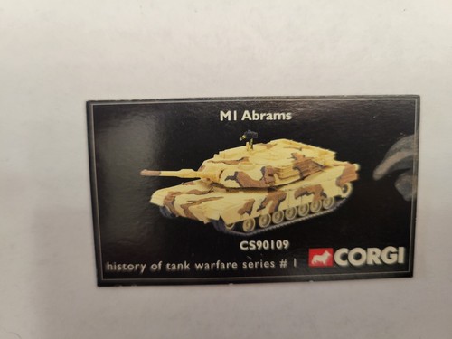Corgi Fighting Machines M1 Abrams MBT Tank desert camo 2003 ~ Excellent - Picture 3 of 3