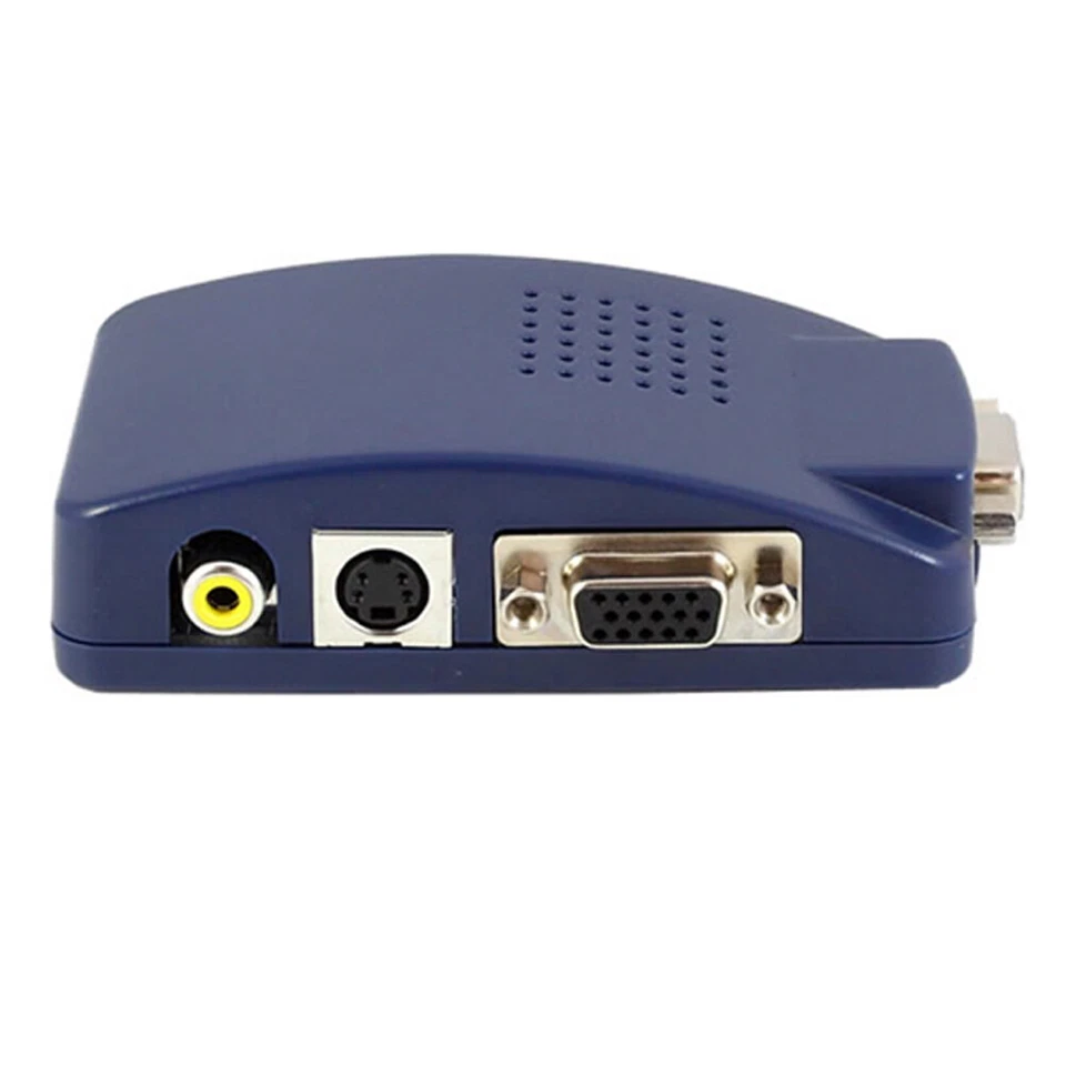 D06C PC TV Konverter VGA zu BNC/S-Video/VGA AV Konverter für PC CCTV Kamera - Bild 4 von 4